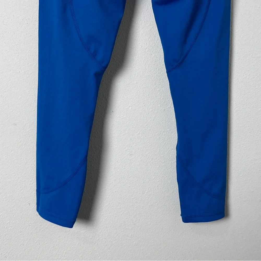 Zyia Active Reflective Pocket Light N Tight Hi Rise 7/8 Leggings‎ Size 6-8 Blue